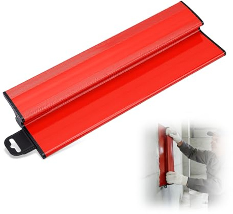 Spatule Enduit Lissage Professionnelle 40 cm - Lame en Acier Inoxydable, Manche Ergonomique pour Plâtrage Placo, Murs et Plafonds - Outil Lisseuse pour Enduire et Lisser