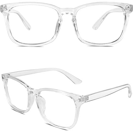 CN92 Klassische Nerdbrille rund Keyhole 40er 50er Jahre Pantobrille Vintage Look clear lens, A Transparent, 53