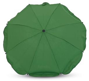Inglesina Sonnenschirm Für Kinderwagen, Grün (Golf Green), UV-Schutz 50+ Für Kinder und Babys, Sonnenschutz