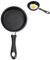 Non-Stick Induction Compatible Stainless Steel Frying Skillet 20cm, Ergonomic Handle for Gas, Electric Cooktops