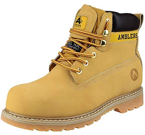Amblers Steel FS7 - Chaussures montantes de sécurité - Femme (38 EUR) (Miel)