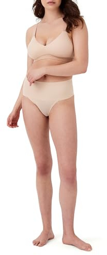 Spanx Women's Undie-tectable Thong, Soft Nude, M