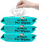 Pet Wipes All Purpose Pet Wipes for Dogs & Cats Alcohol Free Cleaning Wipes For Dogs & Cats (240 Wipes 4 Packs)