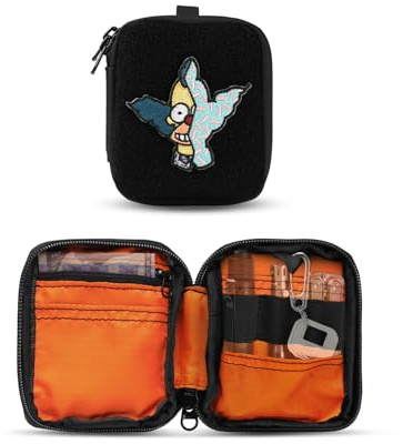 VIPERADE VE34 Mini EDC Pouch Organiser, Small Tool Pouch for Men, EDC Pocket Organiser Small Zip, Mini Coin Purse, YKK Zipper Utility Pouch for Gears