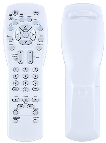 TCNOUMT Nuovo telecomando audio adatto per Bose 321 AV 3-2-1 Media Center 321GS Series I, II, III sistema audio (bianco)