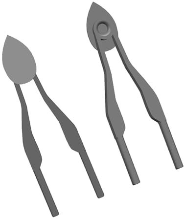 CHENNAN 2 Stück Pyrograph-stiftspitze Holzverbrennungswerkzeuge Ersatz-pyrographie-spitzen Draht Holzbrenner Spitzen Drahtspitze Pyrograph Zubehör Pyrographie-maschinenzubehör Gravur Tipp (10#)