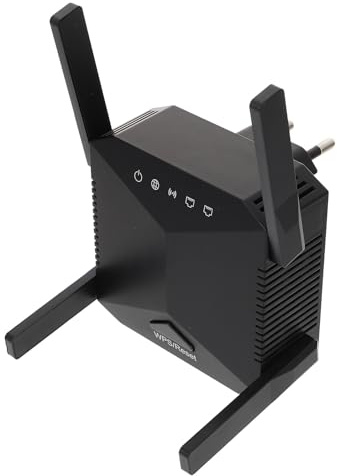 MOLUCKFU Répéteur WiFi Mbps Amplificateur Signal Puissantes pour Maison Bureau Design Professionnel Extension WiFi Ghz Couverture Complète sans Fil