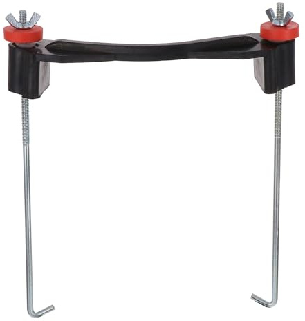 JHKNNK Soporte de Goma de Sujeción Negro para Batería de Coche 1 Set para Uso Profesional y Piezas de Automóvil
