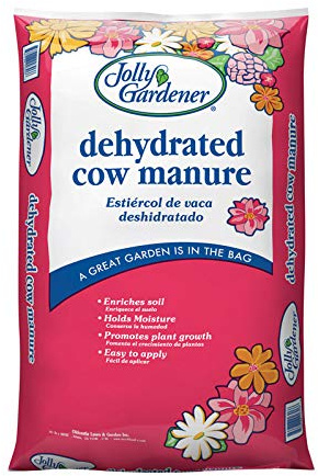 Jolly Gardener 50055027 Dehydrated Cow Manure, 40 Lbs