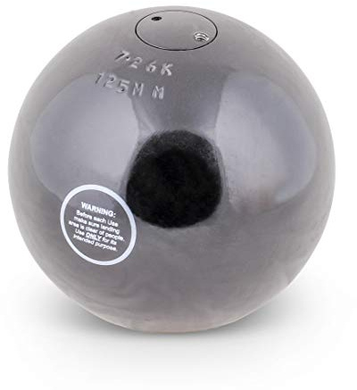 HAEST Vinex tävlingsboll Super Challenge – stötkula av stål – 4 kg – 5 kg – 6 kg – 7,26 kg – kulstöt 7,26 kg