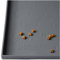 Leashboss Splash Mat M/L Dog Food Mat with Tall Lip, Dog Bowl Mat for Food and Water or Fountain, Non Slip Waterproof Silicone Pet Food Mat for Dogs and Cats (ML - 51 x 33 cm, Grey)