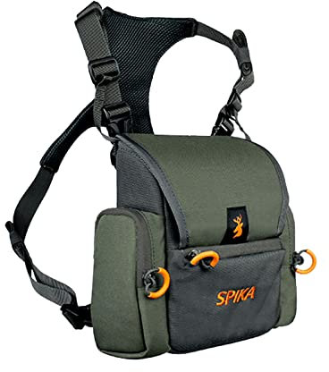 SPIKA Camo Jagd-Brusttasche vorne Tasche Bino Rucksack verstellbare Weste Taschen