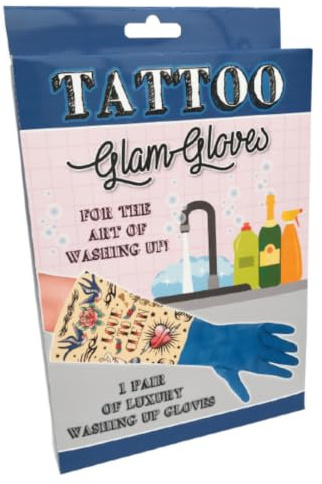 Tattoo Washing Up Gloves