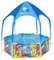 Bestway Steel Pro Frame Pool mit Sonnenschutzdach Splash-in-Shade ohne Pumpe Ø 183 x 51 cm, buntes Unterwasser-Design, rund