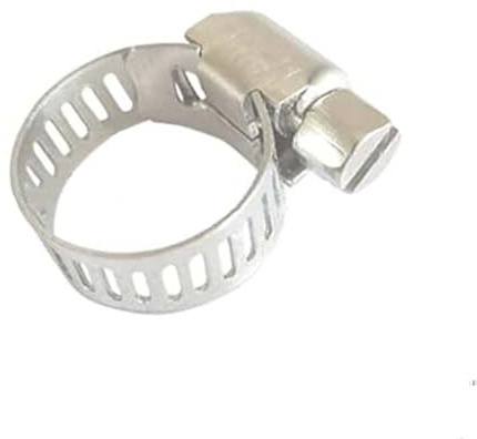 Mindwissup 10 abrazaderas para manguera, 21-38 mm, acero inoxidable 304, abrazaderas ajustables, clips para tubo de gas, tubo de agua, manguera de escape