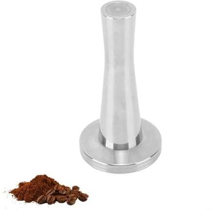 Qukaim Tamper, prensador de Cafe, 41 mm, Martillo de café en Polvo de Acero Inoxidable para Hacer café, Ideal para preparación de Espresso