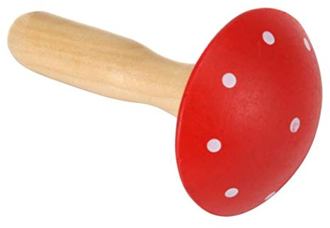 Holz-Stopfpilz zum Ausbessern von Socken, Hosen, Kleidung, Nähen, Flicken, Holz, Stopfen, Pilz, Darner