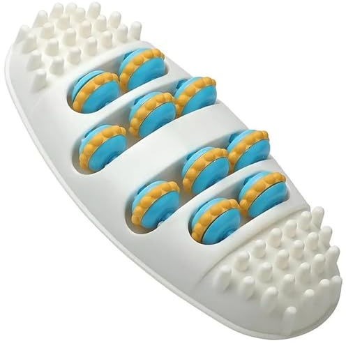 Esterilla Acupresion Estera de masaje pies con diseño amasado acupresión, herramienta plástico para la relajación