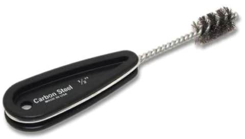 Forney 70471 Plastic Handled Fitting Brush, 4-3/4-Inch-by-1/2-Inch