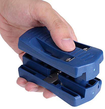 Diyeeni Edge Banding Trimmer, Machine Manuelle de Coupe de Bordures en Plastique de contreplaqué de PVC en Bois de contreplaqué PVC