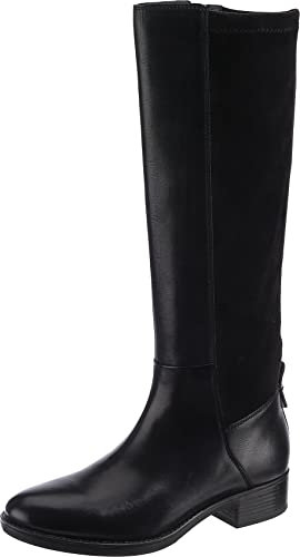 Geox Damen D Felicity Stiefel, Schwarz, 38.5 EU