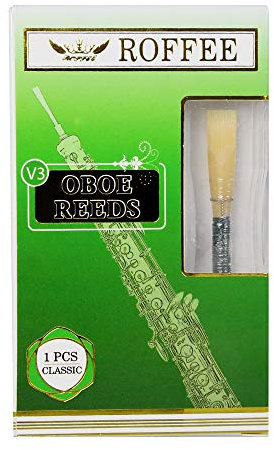 ROFFEE 1 Stück Oboe Blätter Oboe Schilf Oboe Schild Reed V3 Einsteigermodell,super weich