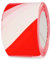 Amig - Nastro di Segnalazione - Per Delimitare Aree e Zone di Pericolo - Non Adesivo - Polietilene LDPE - 70 mm x 200 m - Rosso e Bianco