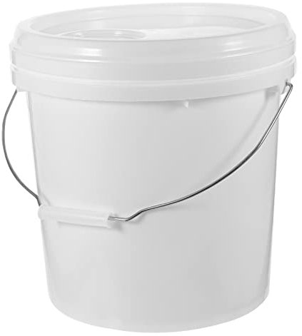 OSALADI Secchio Per Pittura Apertura Per Motore e Coperchio Contenitore Robusto Per Vernice Manico Per Facile Trasporto e Conservazione Sicura