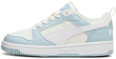 PUMA Rebound V6 Low Unisex Sneaker, Frosted Dew Puma White Warm White, 38.5 EU