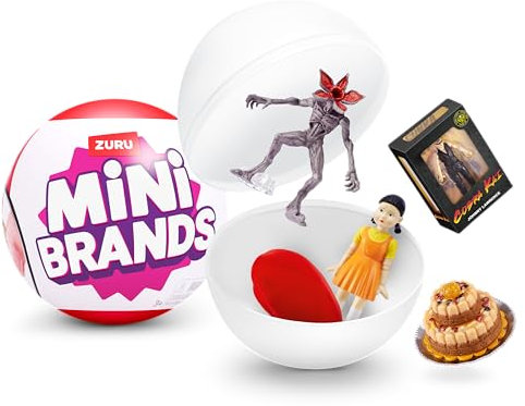 Mini Brands Netflix von ZURU, Überraschungskapsel, Miniaturen beliebter Serien, Großartige Geschenke für Kinder