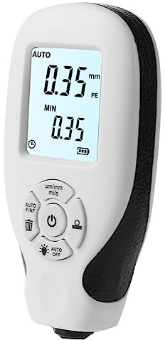 PartyKindom Digital Coating Thickness Gauge Mini Paint Coating Tester for Automotive Non-destructive Measurement of Car Paint Lcd Display