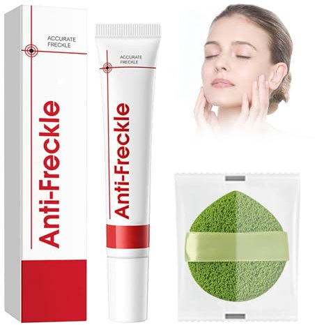 Rostblant Whitening Freckle Cream,Avec un outil de nettoyage du visage, Crème anti-âge pour les femmes, Crème éclaircissante contre les taches de rousseur, Anti-Freckle Et Éclaircit La Peau