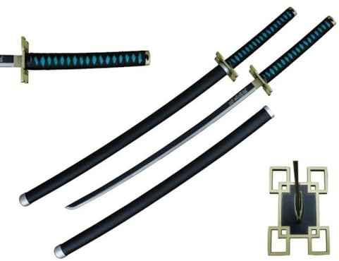 FYRESCOSPLAY Katana di Muichiro Tokito METALLO NON AFFILATA 102cm D. Slayer cosplay