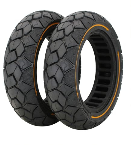 TINMAGI 2 stycken 10 x 2,75–6,5 solida däck för Hitway elscooter H5/HB24/Hiboy Max3/Speedway 5/irin G3/G2 Master