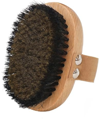 Cepillo Exfoliante Corporal, Cepillo En Seco,Cepillo De Cobre Para Masaje En Seco,Dry Brushing Body Brush,Cepillo De Cuerpo,Seco Para Drenaje Linfático Para Exfoliar La Circulación SanguíNea Celulitis