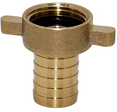 Boutté – Nez de robinet femelle 20x27 pour tuyau Ø19 – Avec joint imperdable Or