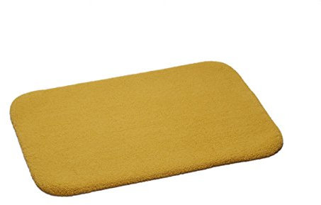 Rhomtuft Badematte Aspect, Farbe: curry, Größe: 45x50cm