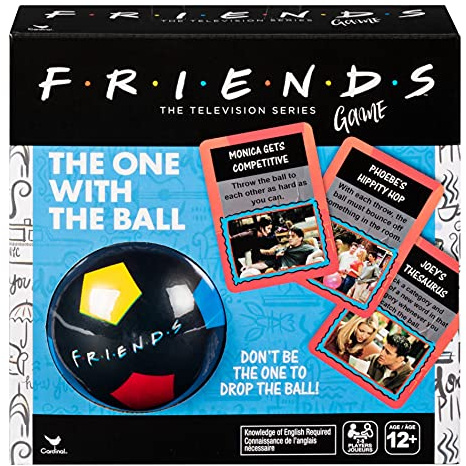 Spin Master Games Friends '90s Nostalgia TV Show, The One With The Ball Party Game, for Teens and Adults