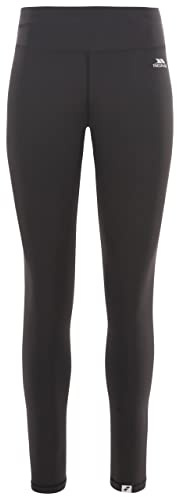 Trespass Womens Vivien Quick Drying Full Length Active Leggings - L Black