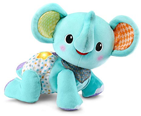 VTech Explore and Crawl Elephant, Teal