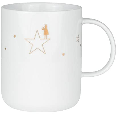 Räder [A] [W1025] Wintergenuss Tasse Engelchen D.8cm, H.10cm