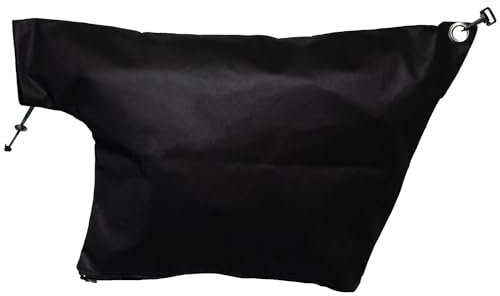 Universal Fangsack für Laubsauger Laubbläser mit einem Anschluss bis 130mm Durchmesser | Auffangbeutel mit Reißverschluss | Verstellbarer Auffangsack | Ersatz Auffangsack Laubfangsack für Laubbläser