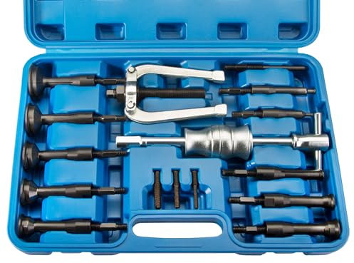 otgerlensker products - 16tlg. Innenlager Grundloch Abzieher Satz mit Zweiarm-Abzieher und Gleithammer