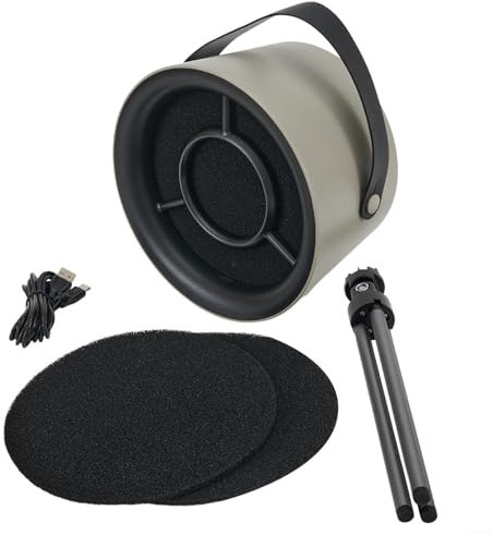 Hotte de table portable, hotte de bureau avec contrôle de vitesse de filtre remplaçable, grille d'aération de cuisine (#6)