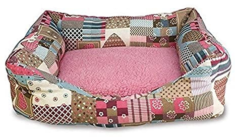 Arquivet Fyrkantig säng Hjärtan och ränder 60X55X18Cm, En storlek