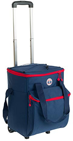 C.A.O. - Glacière Trolley 32 litres en Polyester 600D / EVA/Mousse PE - Couleur Bleu Nuit - Longueur 41 cm - Largeur 31 cm - Hauteur 25 cm