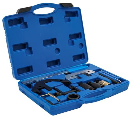 YUNRUX Motoreinstell Werkzeug Satz Profi Steuerkette Zahnrieme Spezialwerkzeuge Arretierwerkzeug Zahnriemen Werkzeug Satz Motor-Einstellwerkzeug kompatibel mit BMW 1, 3, 5, 6, 7, X3, X5