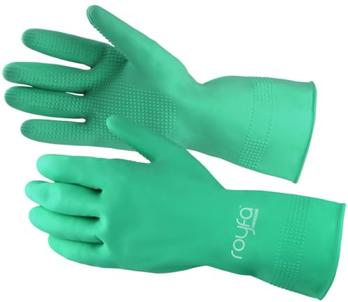 Donning Gloves for Compression Stockings - Gloves Universal Fit with Raised Ridge Surface Palms Design for Better Grip (Large. 1 Pack)