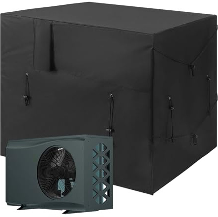 Maciun Pompe à chaleur pour piscine | Pompe à chaleur extérieure pour piscine – Protection contre la pluie, la neige, les meubles d'extérieur, résistant aux intempéries