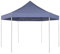 Faltbares Festzelt, sechseckig, 3,6 x 3,1 m, Dunkelblau